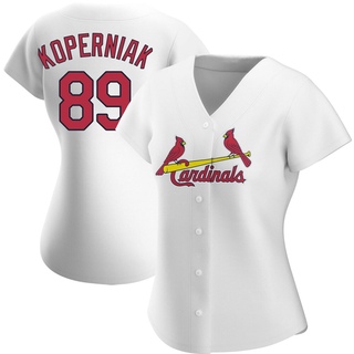 Authentic Matthew Koperniak Women's St. Louis Cardinals Home Jersey - White