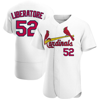 Authentic Matthew Liberatore Men's St. Louis Cardinals Home Jersey - White