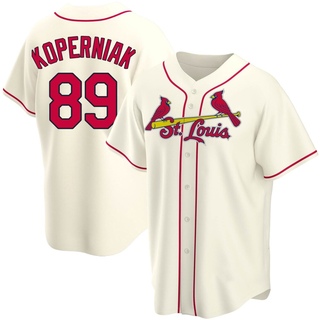 Replica Matthew Koperniak Youth St. Louis Cardinals Alternate Jersey - Cream