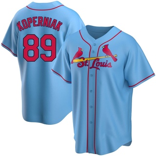 Replica Matthew Koperniak Youth St. Louis Cardinals Alternate Jersey - Light Blue